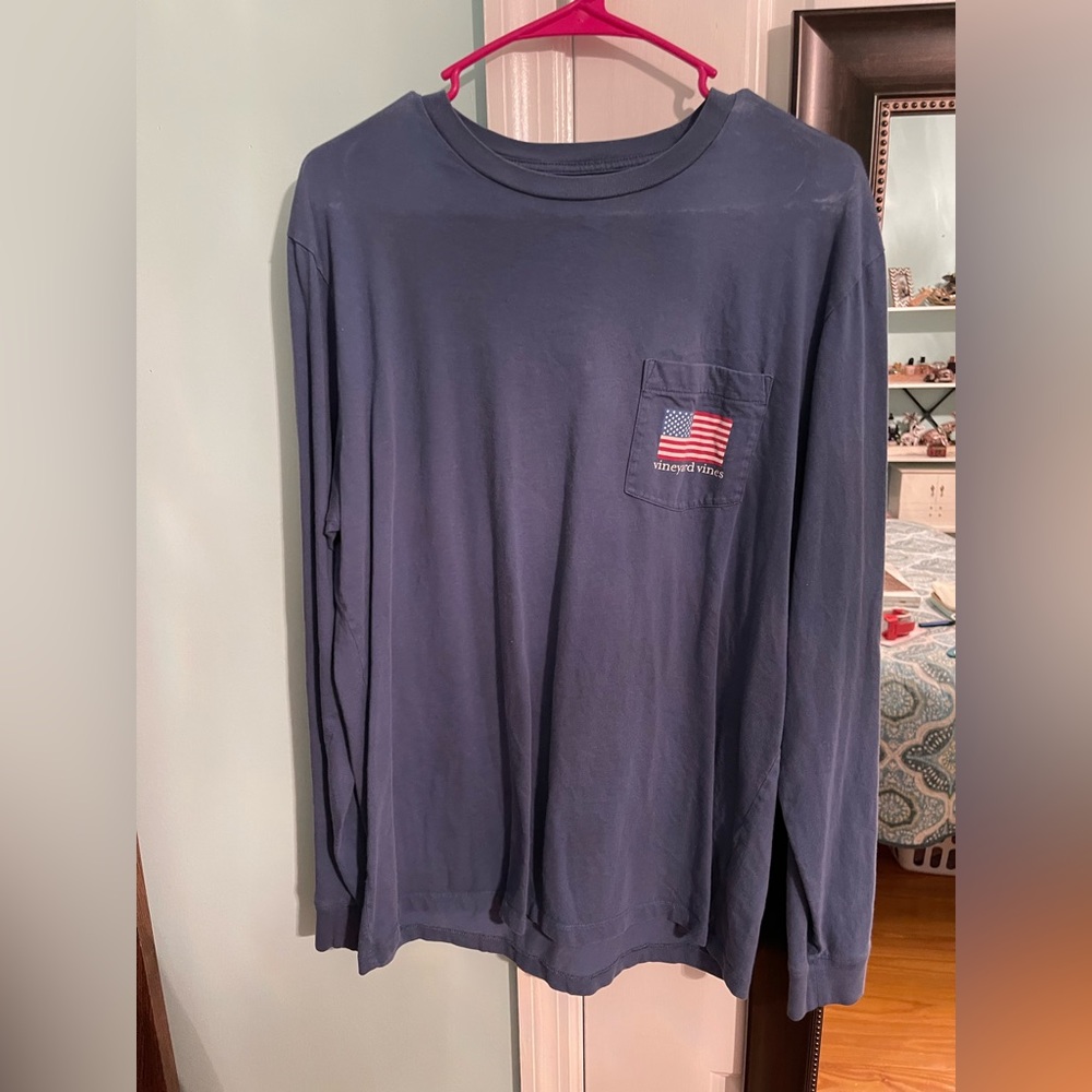 Vineyard Vines long-sleeve tee.